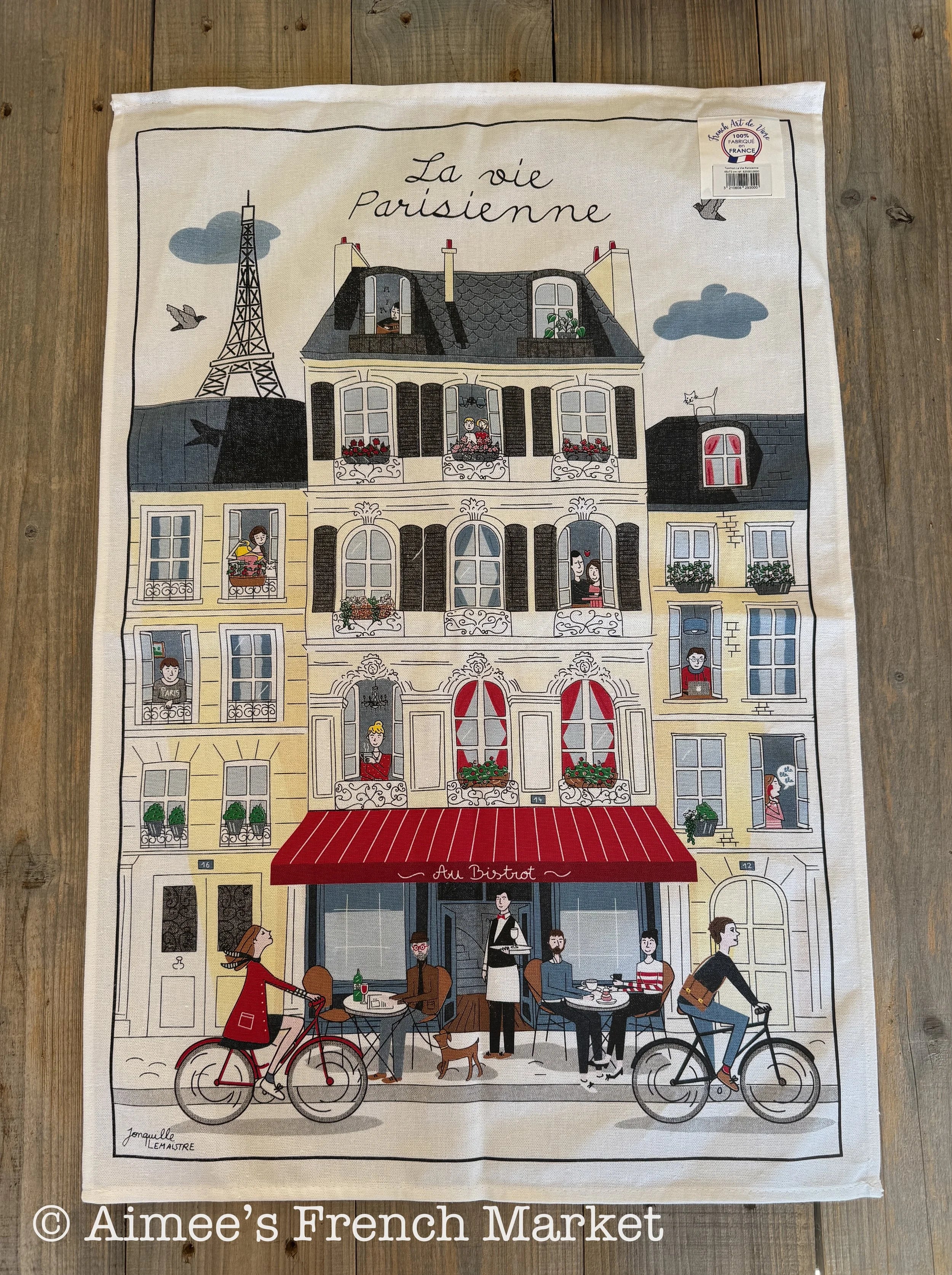 Paris Tea Towels - Made in France by Torchons & Bouchons