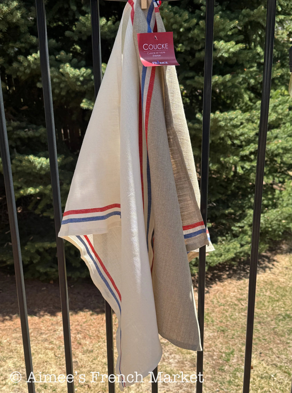 Coucke French Towels in French Colors
