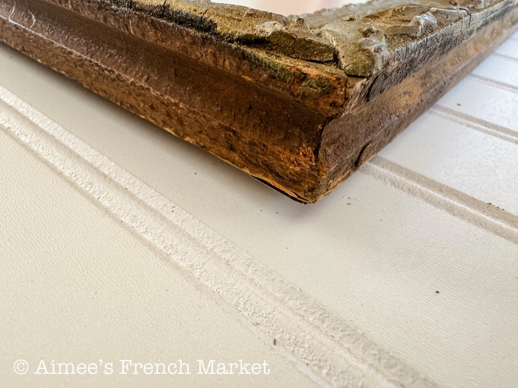 20% off - French Vintage Botanical with Antique French Frame - Large - No. 5