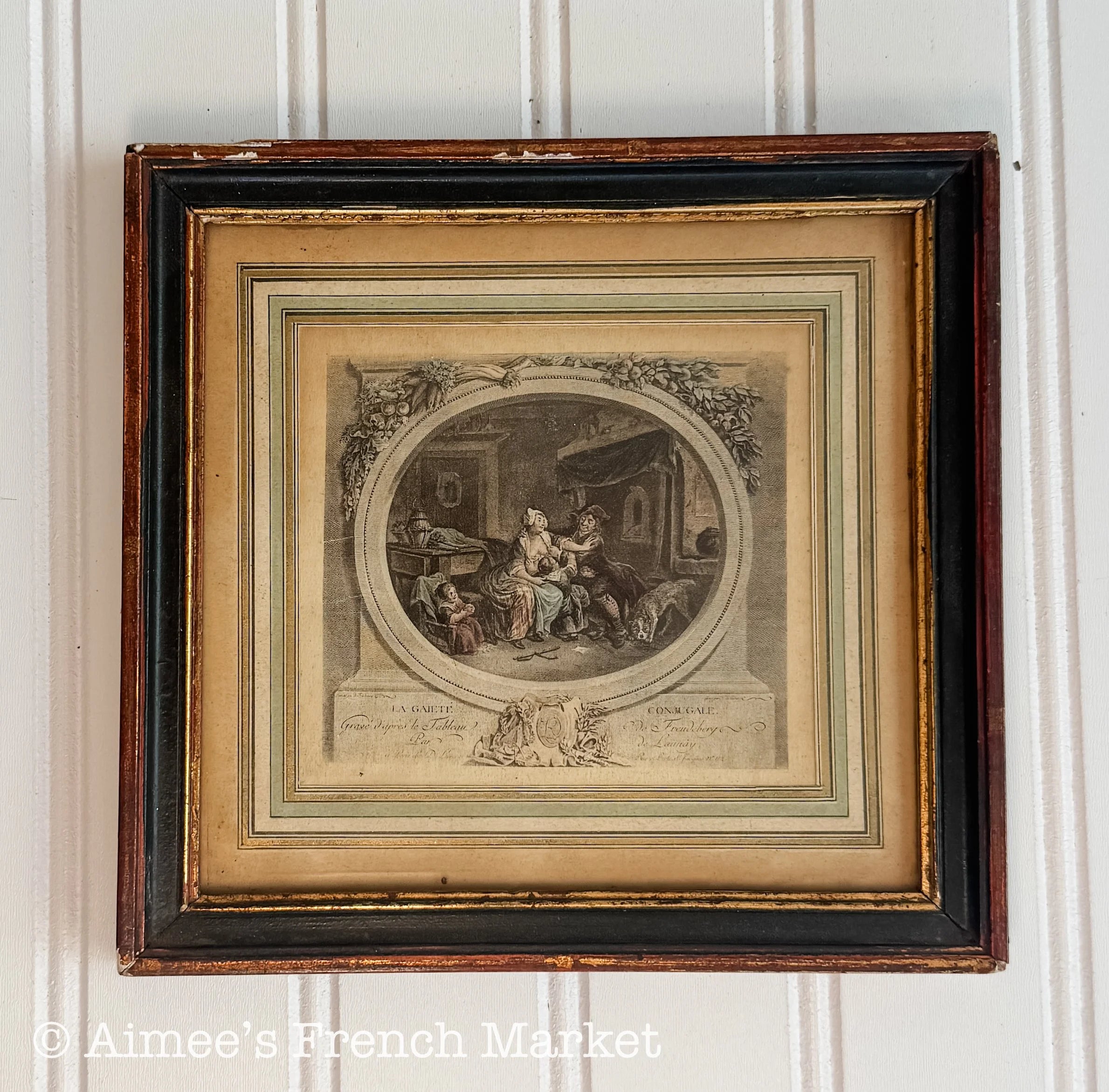 French Antique Museum-Quality Engravings by Nicolas de Launay, c. 1783/1778, Matching Pair, Rare and Extraordinary