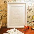 Art Print with Quote from "The Little Prince"  - Made in Paris