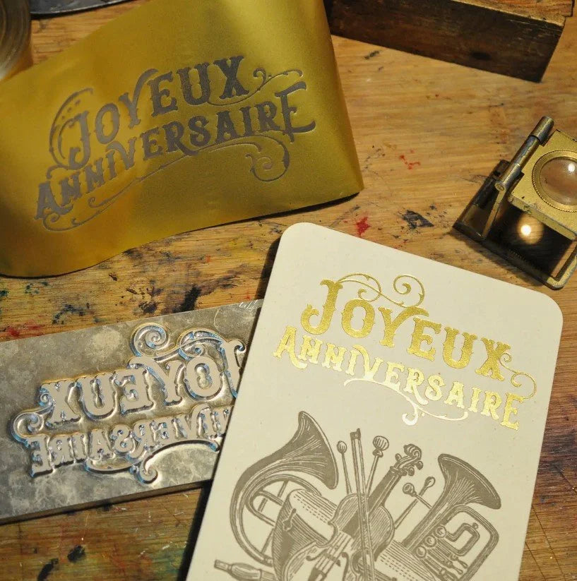 50% off - Greeting Cards with Vintage French Engravings, Set of 4  - Handmade in Paris