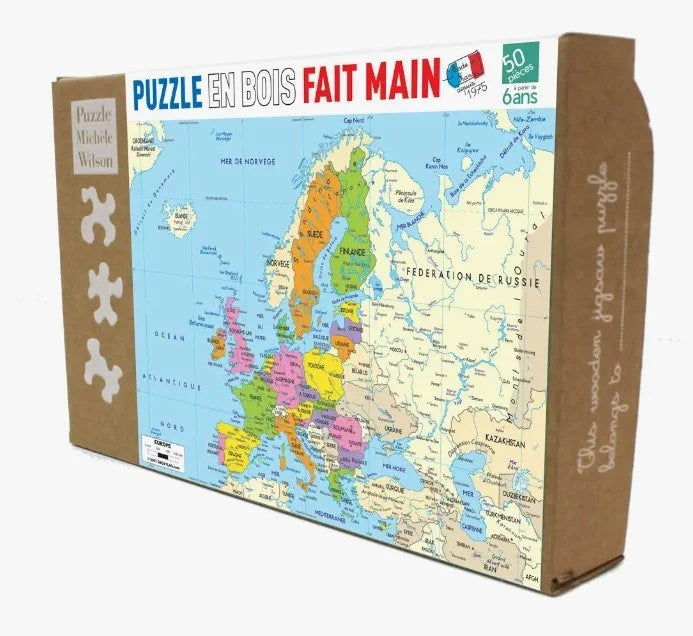 Handmade French Puzzles - The Kids (or kid at heart) Collection