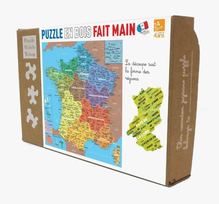 Handmade French Puzzles - The Kids (or kid at heart) Collection