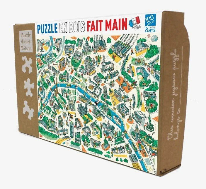 Handmade French Puzzles - The Kids (or kid at heart) Collection