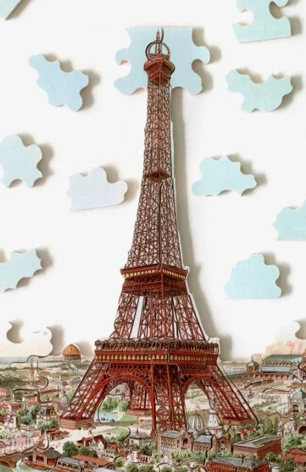 Handmade French Puzzles - The Paris Collection - French Artwork