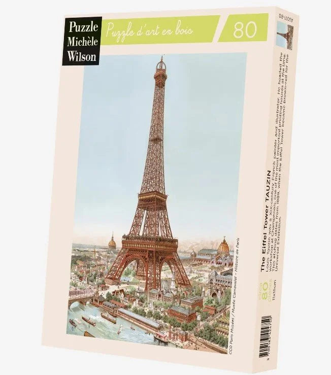 Handmade French Puzzles - The Paris Collection - French Artwork